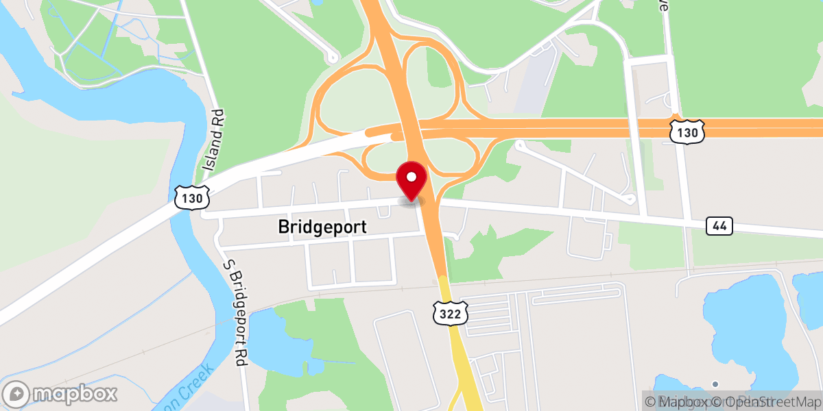 Map showing location of St Paul's United Methodist Church