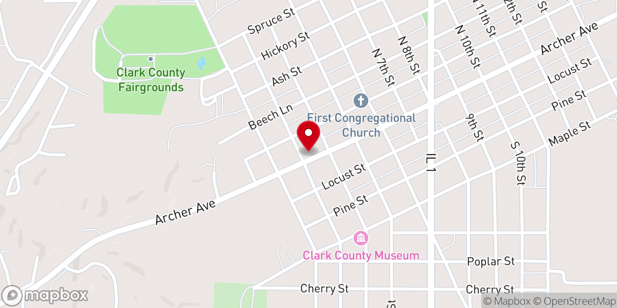 Map showing location of New Rivers Church