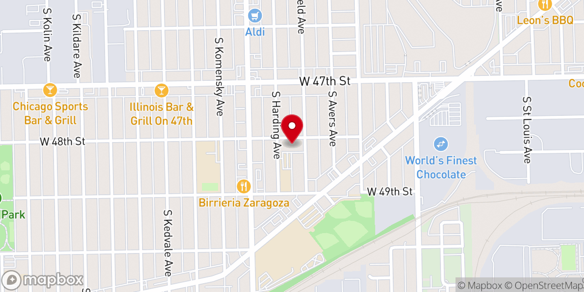 Map showing location of St Bruno Catholic Church (St Bruno-St Richard Parish)