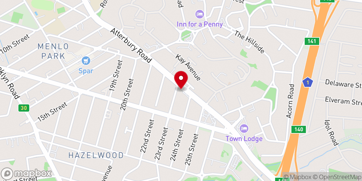 Map showing location of Revolution Church