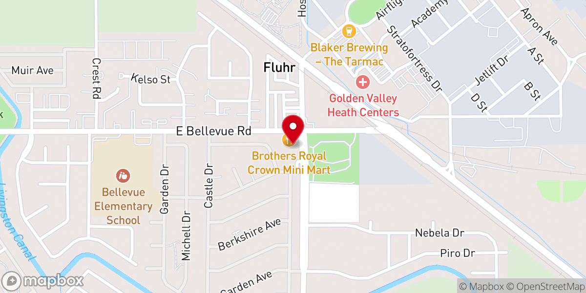 Map showing location of Ward Enterprises Janitorial Service & Supplies