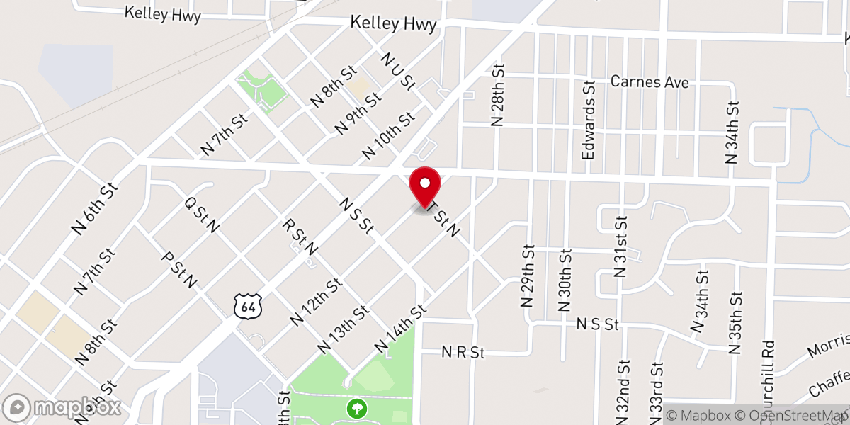 Map showing location of Love's Chapel SDA Church