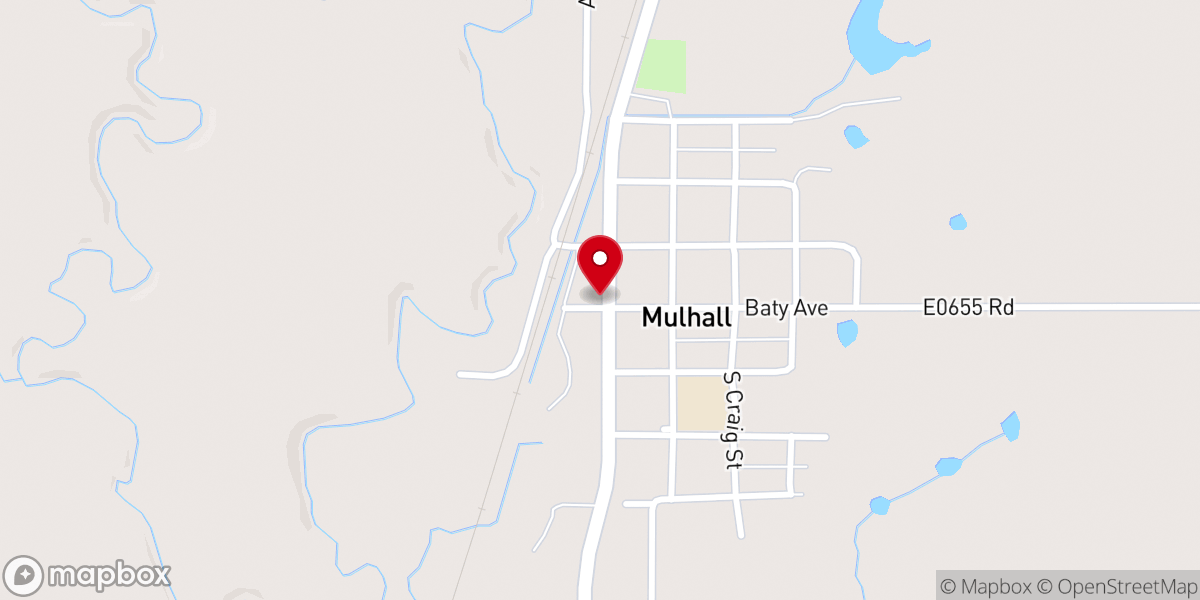 Map showing location of The Old Bank