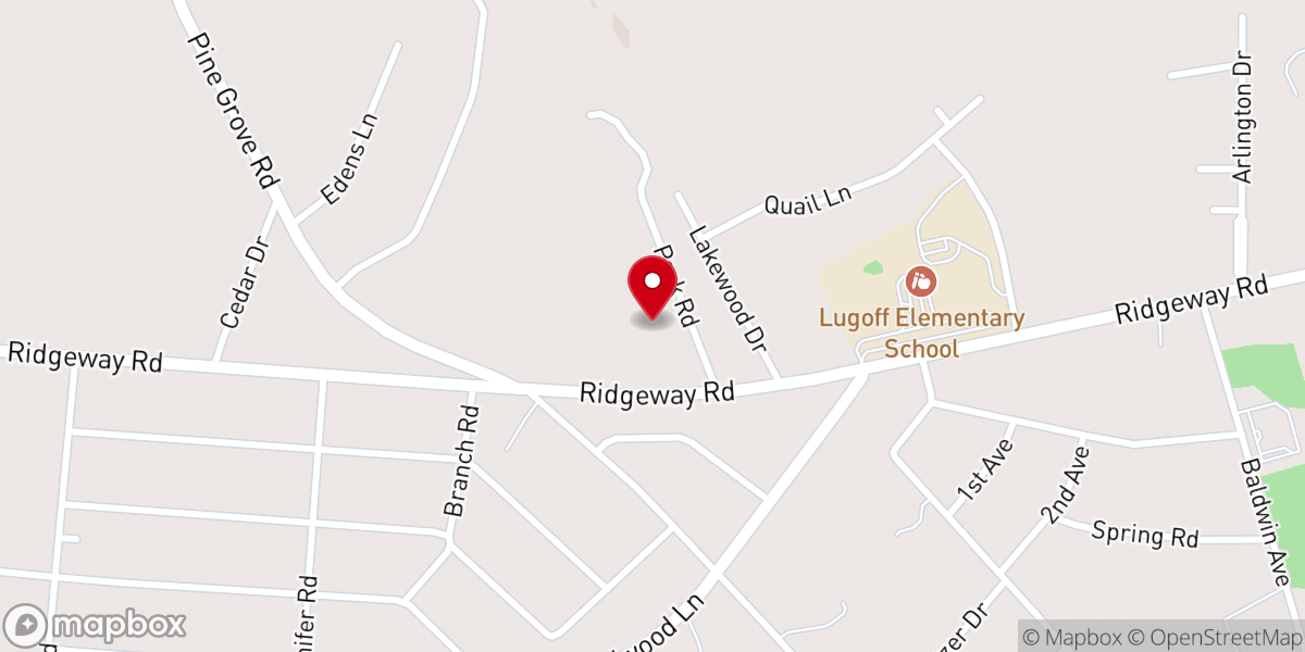 Map showing location of LifeSpring Church