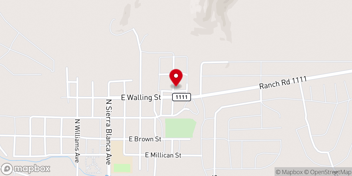 Map showing location of THE CHURCH OF FAITH