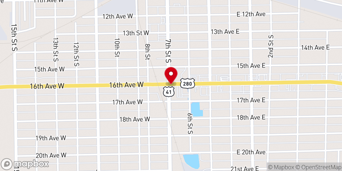 Map showing location of Cordele Community Outreach Resourceministry Inc