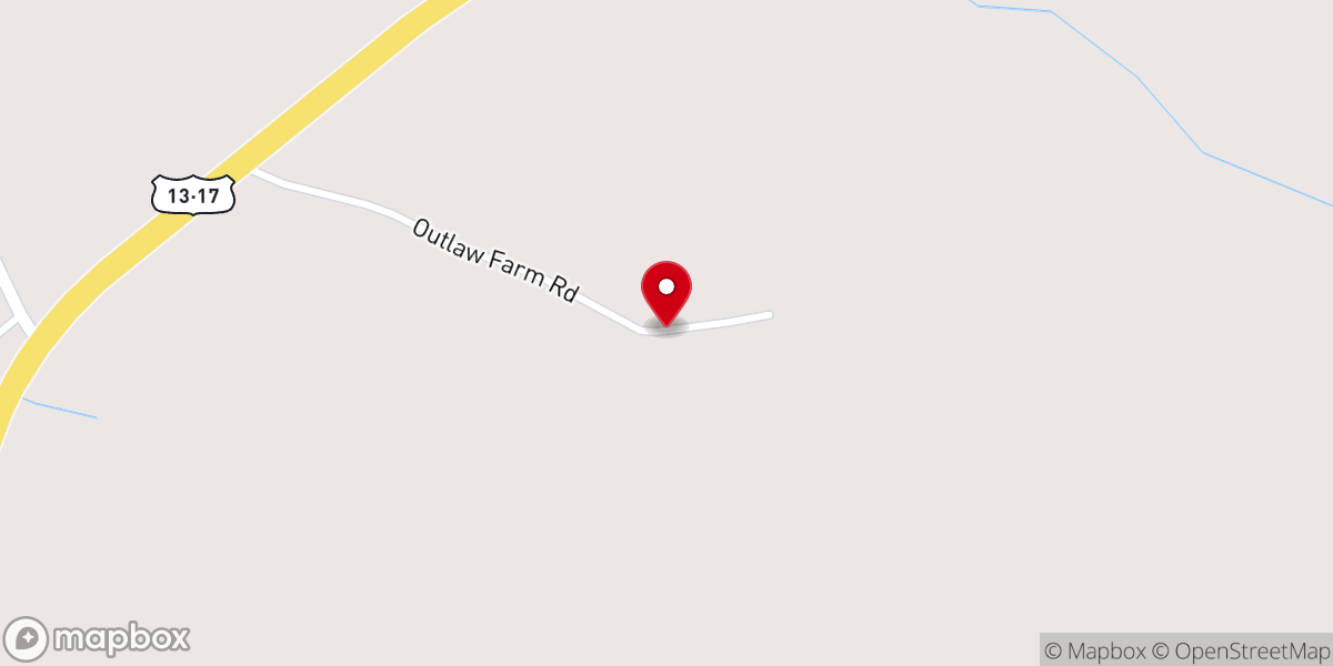 Map showing location of Speller's Chapel Christian
