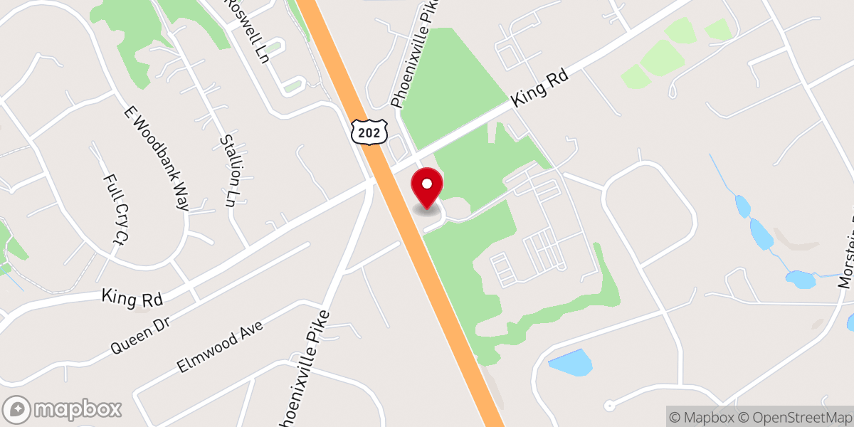 Map showing location of Knights of Columbus