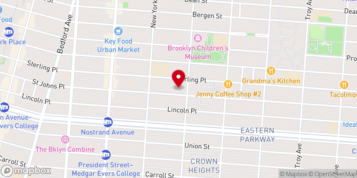 Map showing location of Saint Gregory's Roman Catholic Church