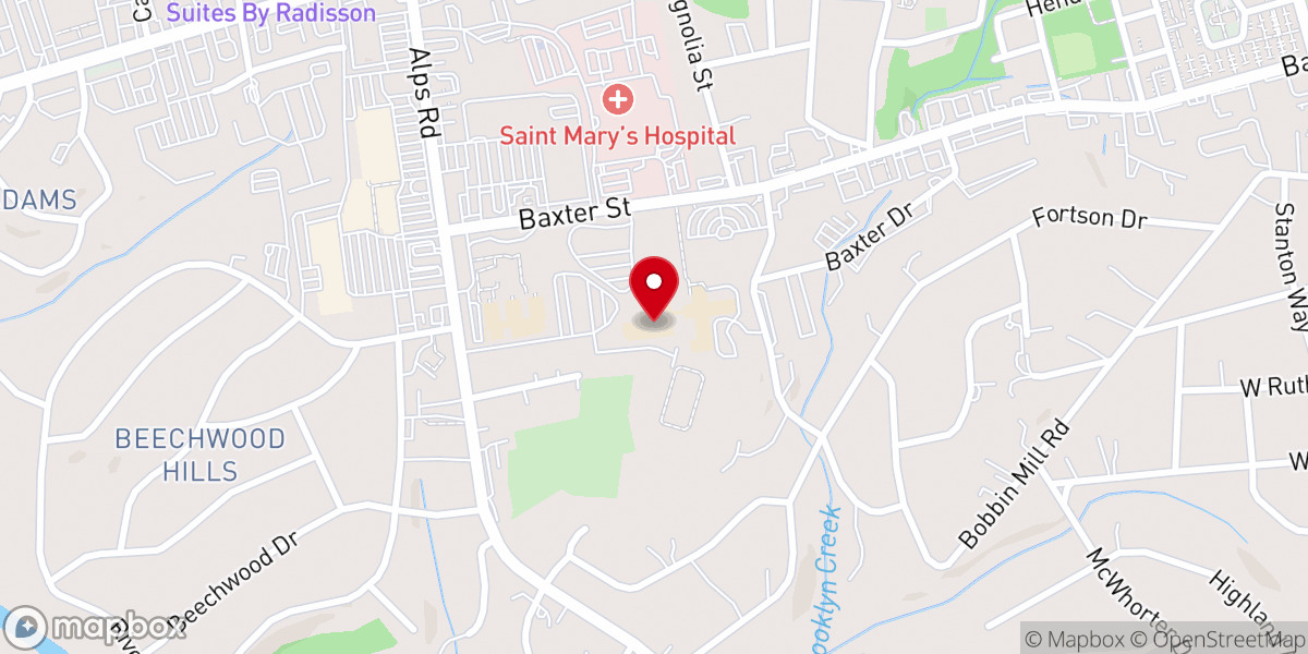 Map showing location of FRAIS Church