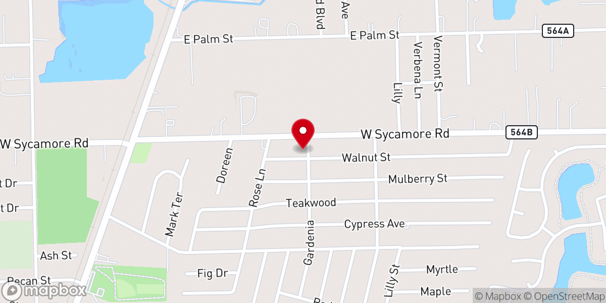 Map showing location of Iglesia Pentecostal Unida de Fresno