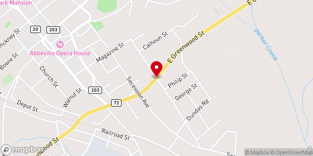Map showing location of Appointed Time Ministries