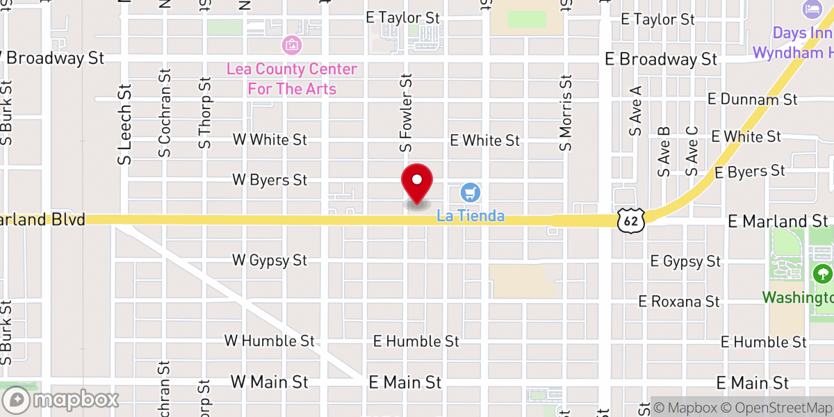 Map showing location of King's Gate Church
