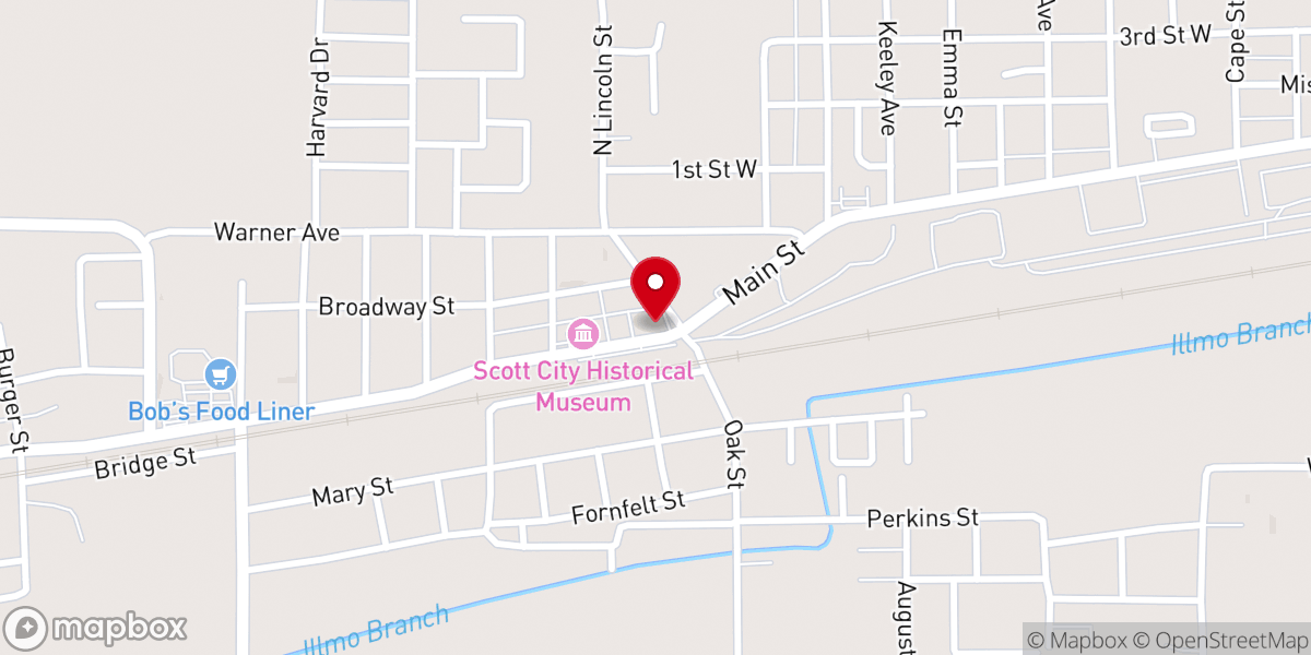 Map showing location of Father's Arms Fellowship