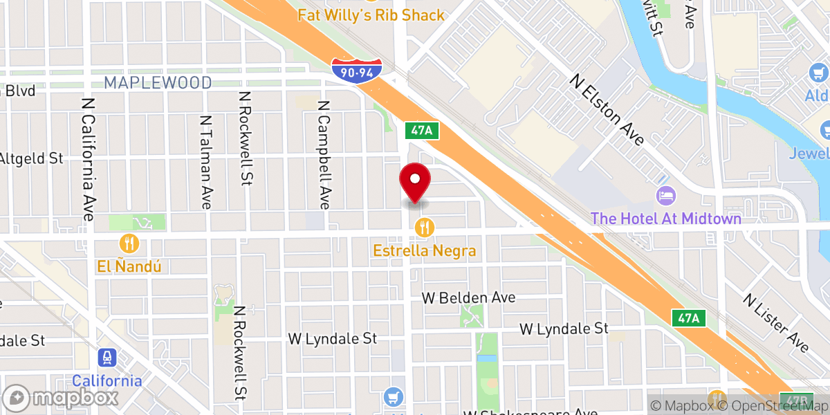 Map showing location of Genesis Tower of Refuge NFP