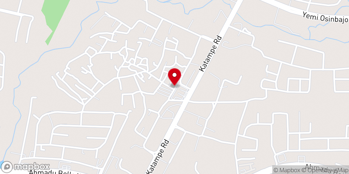 Map showing location of Christ Embassy Jahi Model