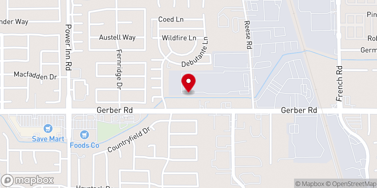 Map showing location of Iglesia Cristiana Restauracion