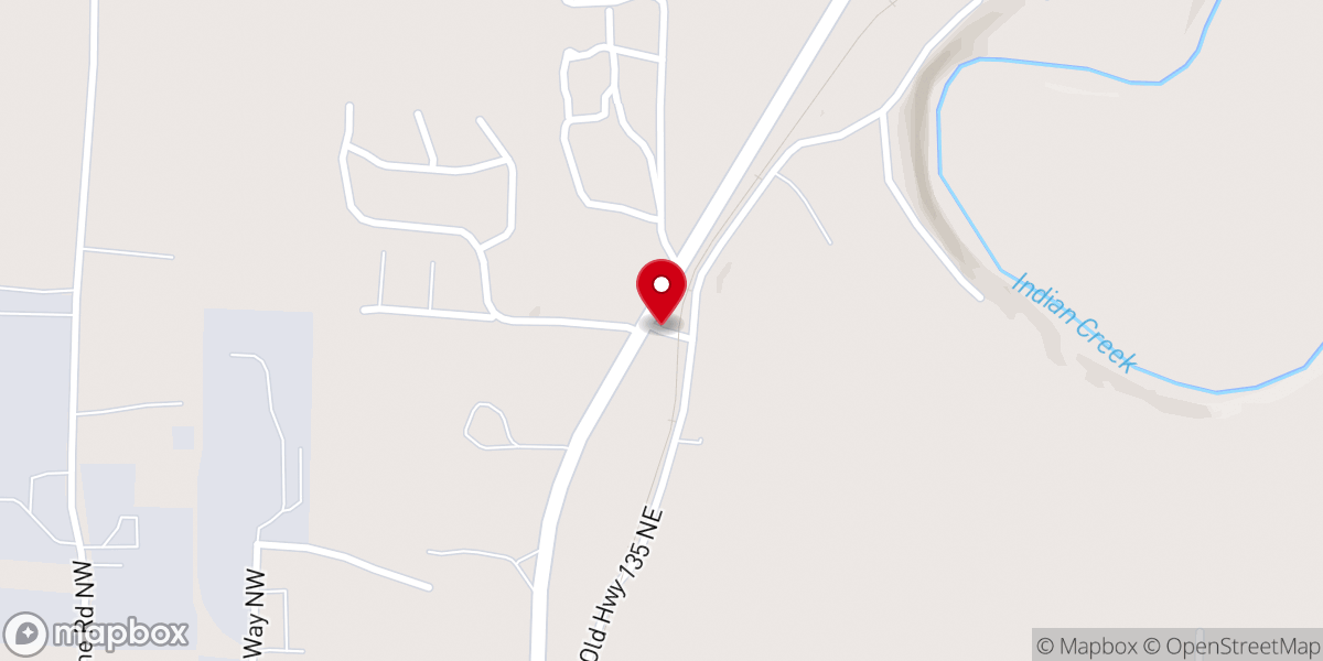 Map showing location of God's Church Inc