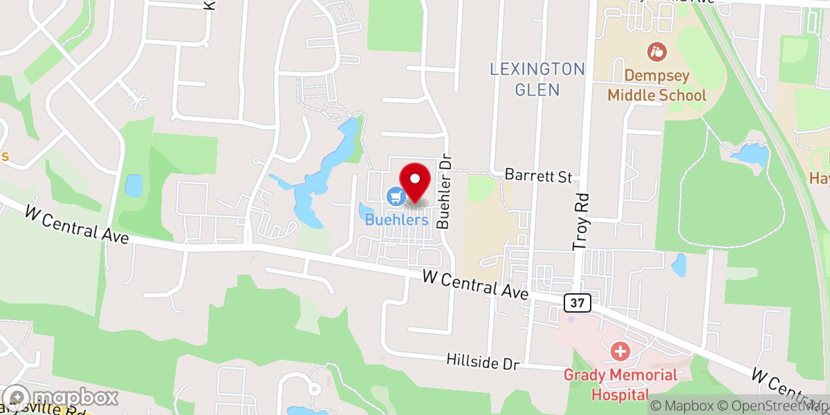 Map showing location of Lifepoint Church - Delaware