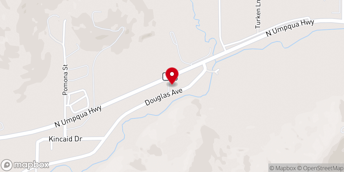Map showing location of Church of God of Prophecy