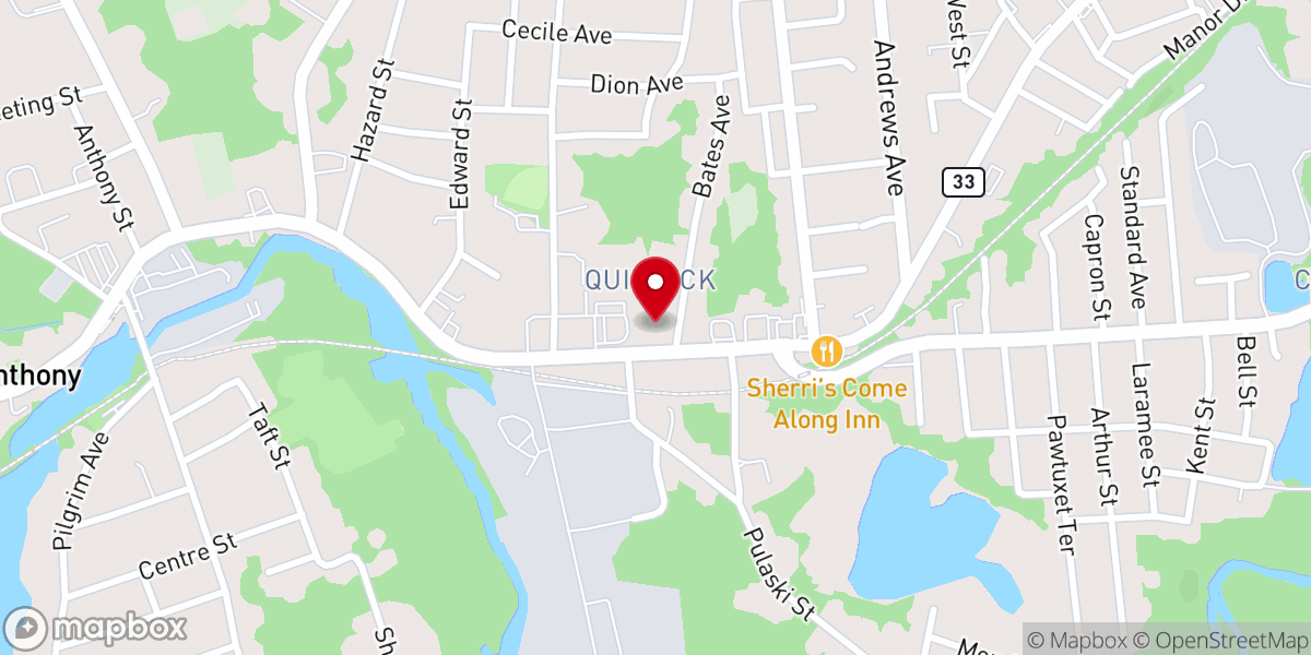 Map showing location of Our Lady of Czenstochowa Church