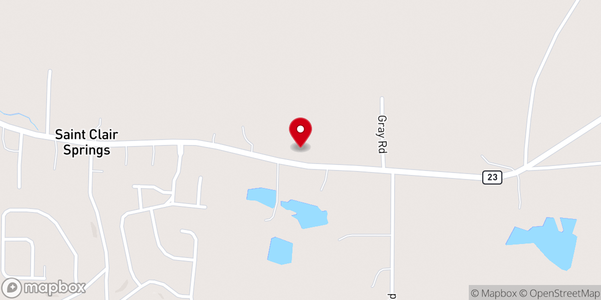 Map showing location of Banks Chapel