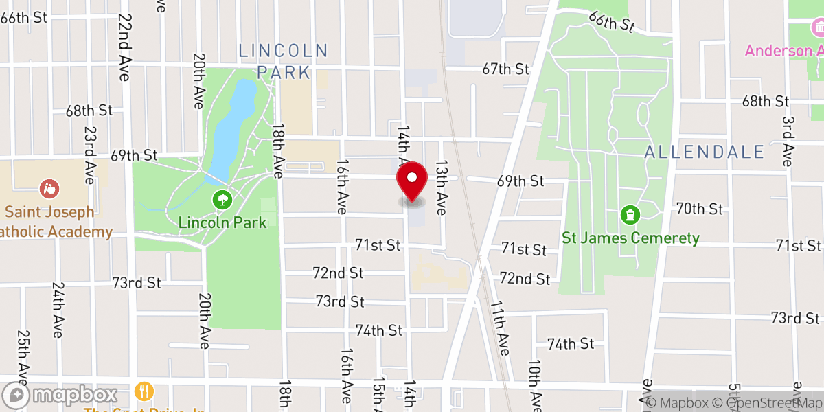 Map showing location of Iglesia de Dios Pentecostal La Ultima Trompeta