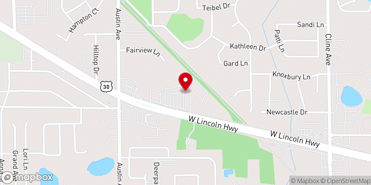 Map showing location of The Gathering NWI