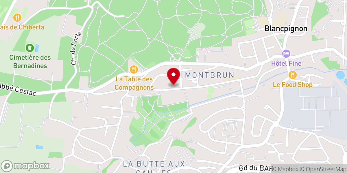 Map showing location of Église Saint-Michel