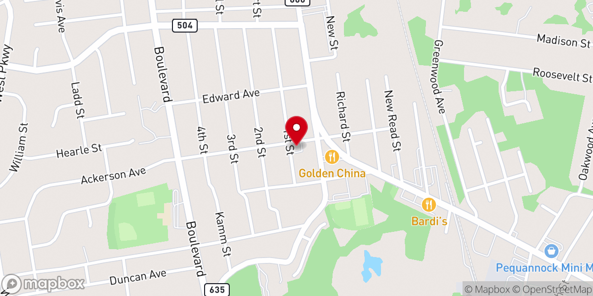Map showing location of Our Lady of Fatima Chapel, FSSP