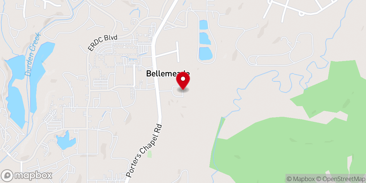 Map showing location of Cross Point Church