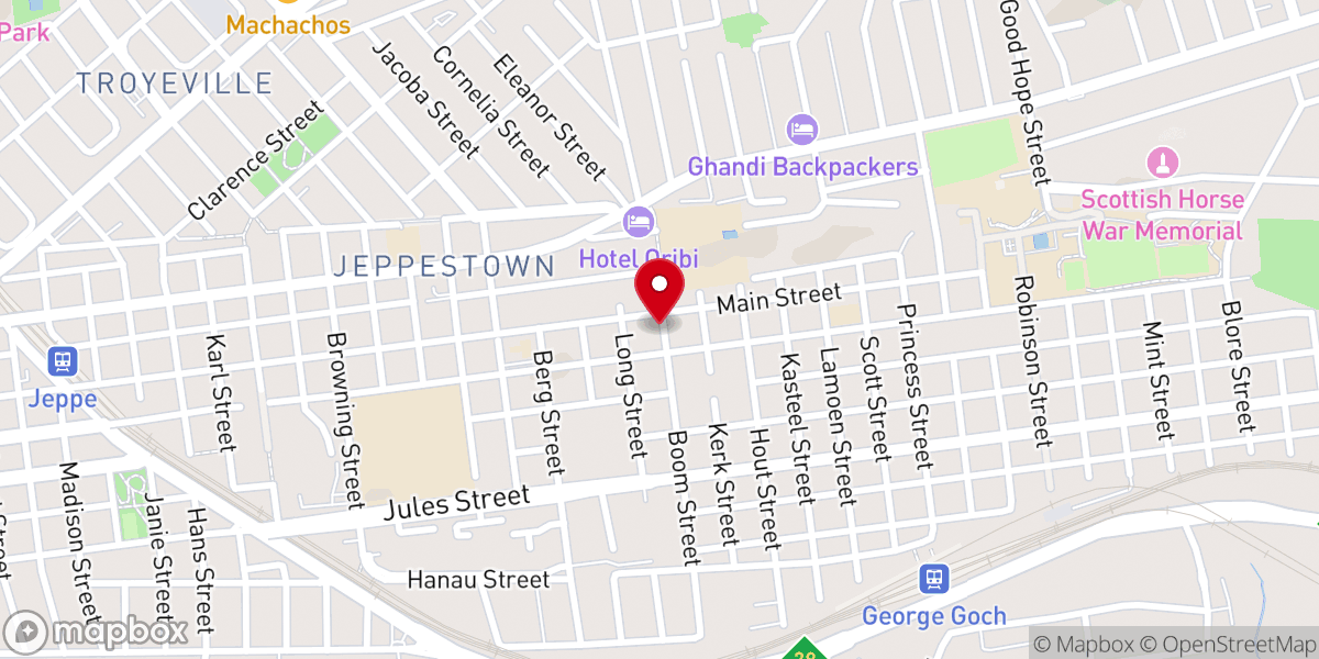 Map showing location of St Anne's Catholic Church Belgravia