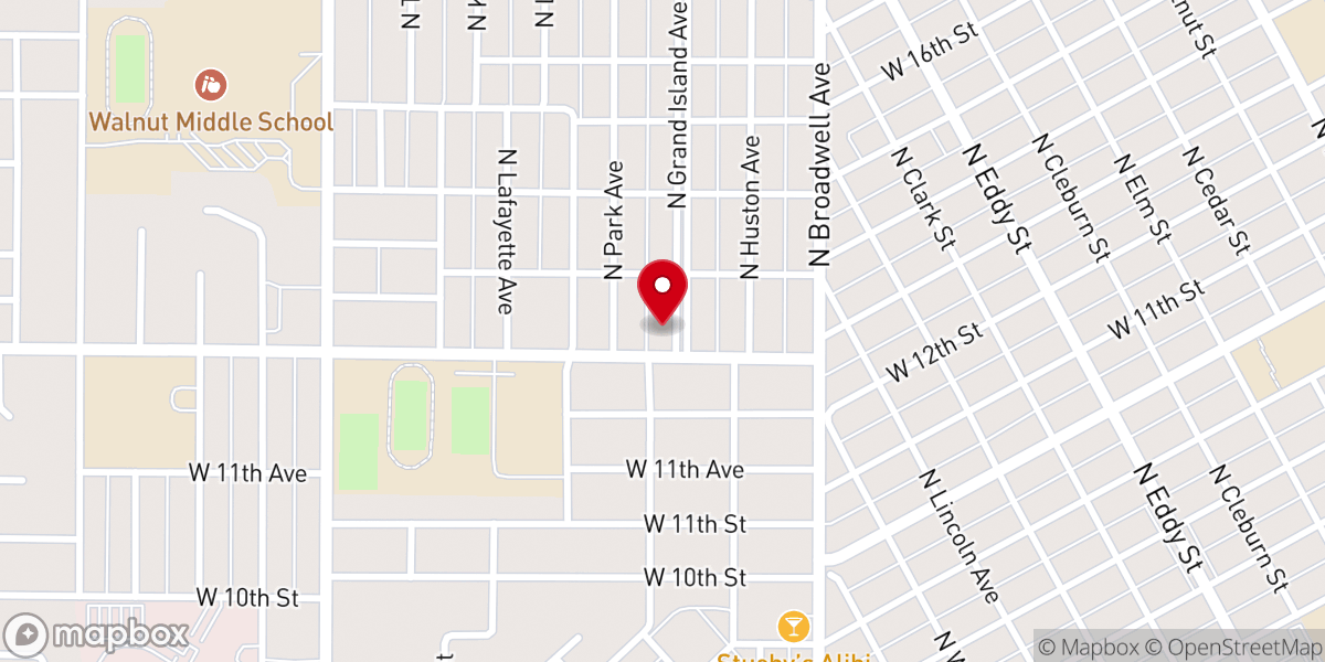 Map showing location of Christ Lutheran Church WELS