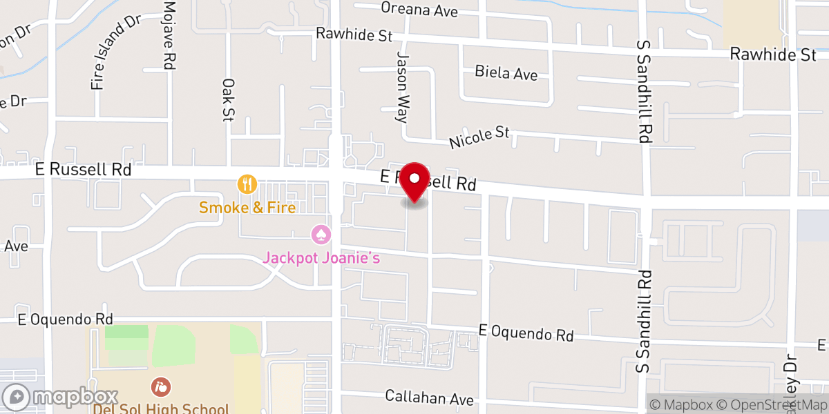 Map showing location of Life Change Ministries
