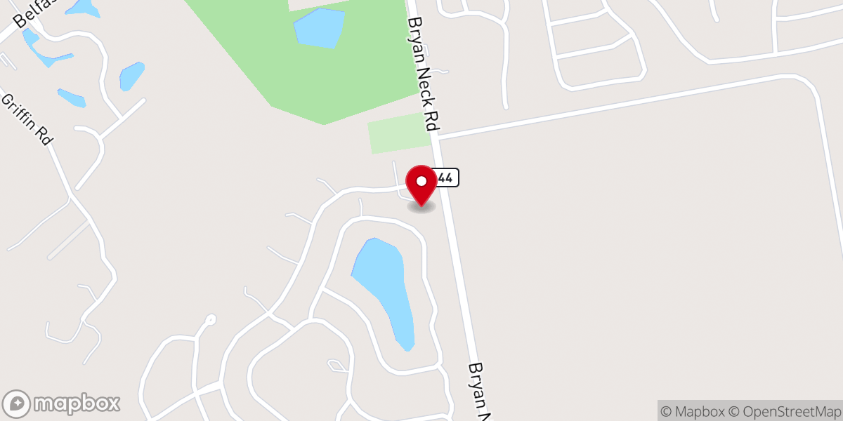 Map showing location of New Beginnings Community Church