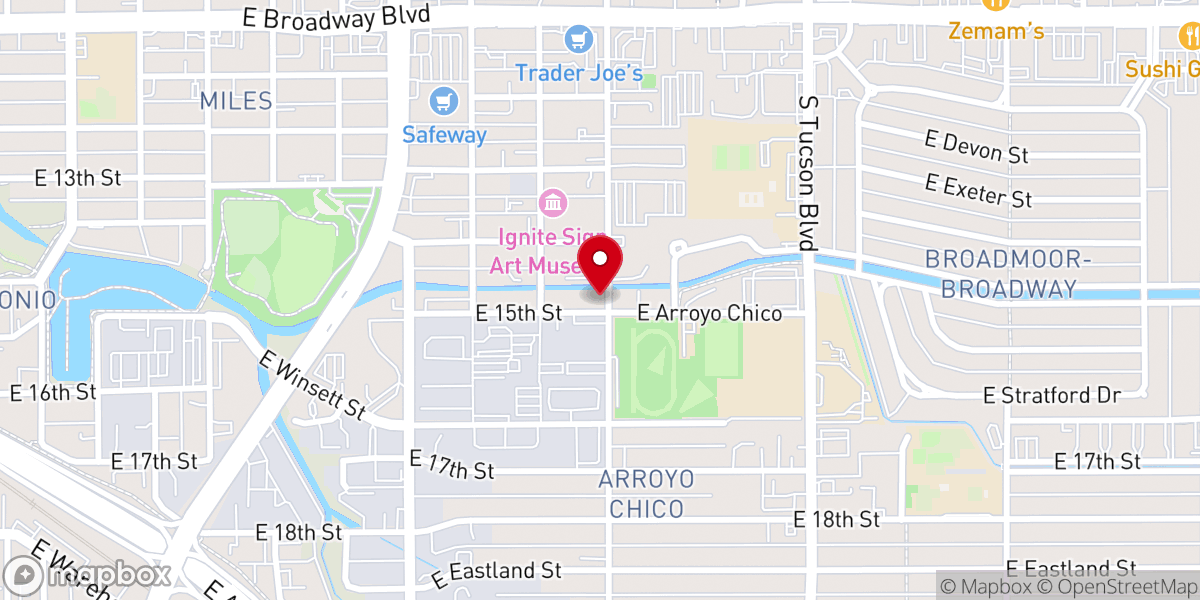 Map showing location of Bethel - Church on Mission