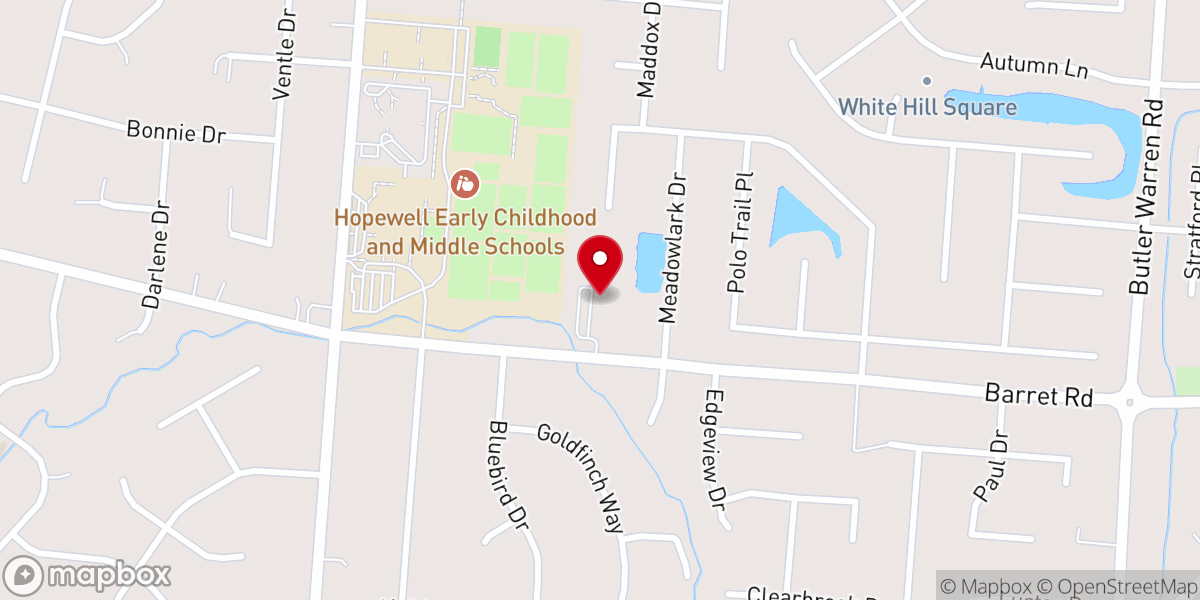 Map showing location of Journey