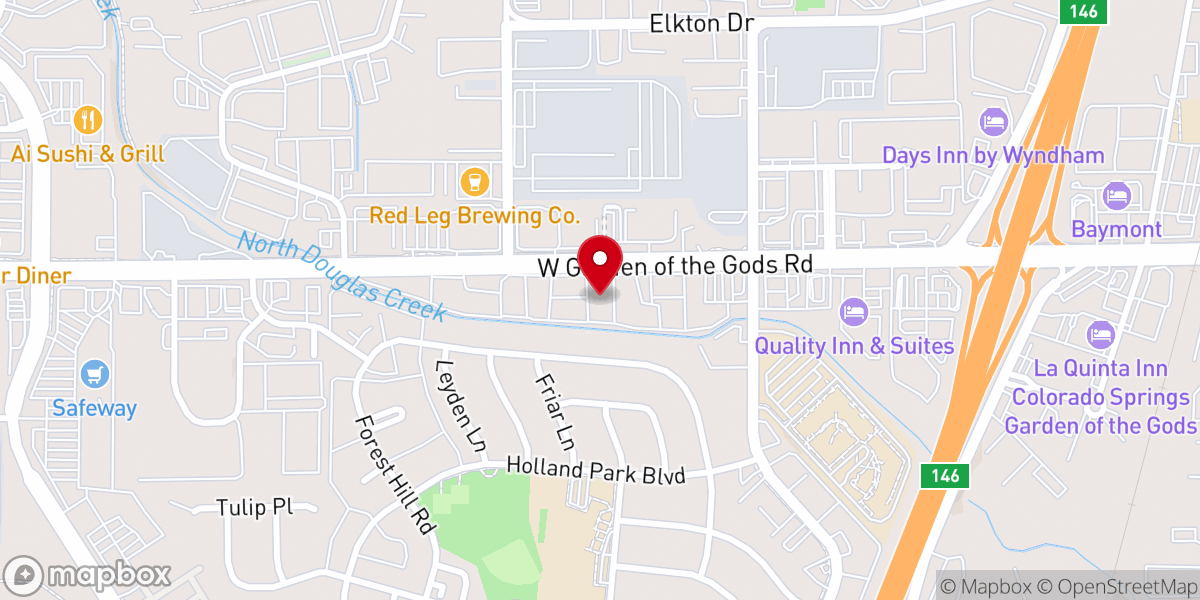 Map showing location of Gods Heart International Inc