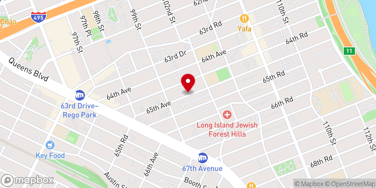 Map showing location of Shaar Haemet Inc