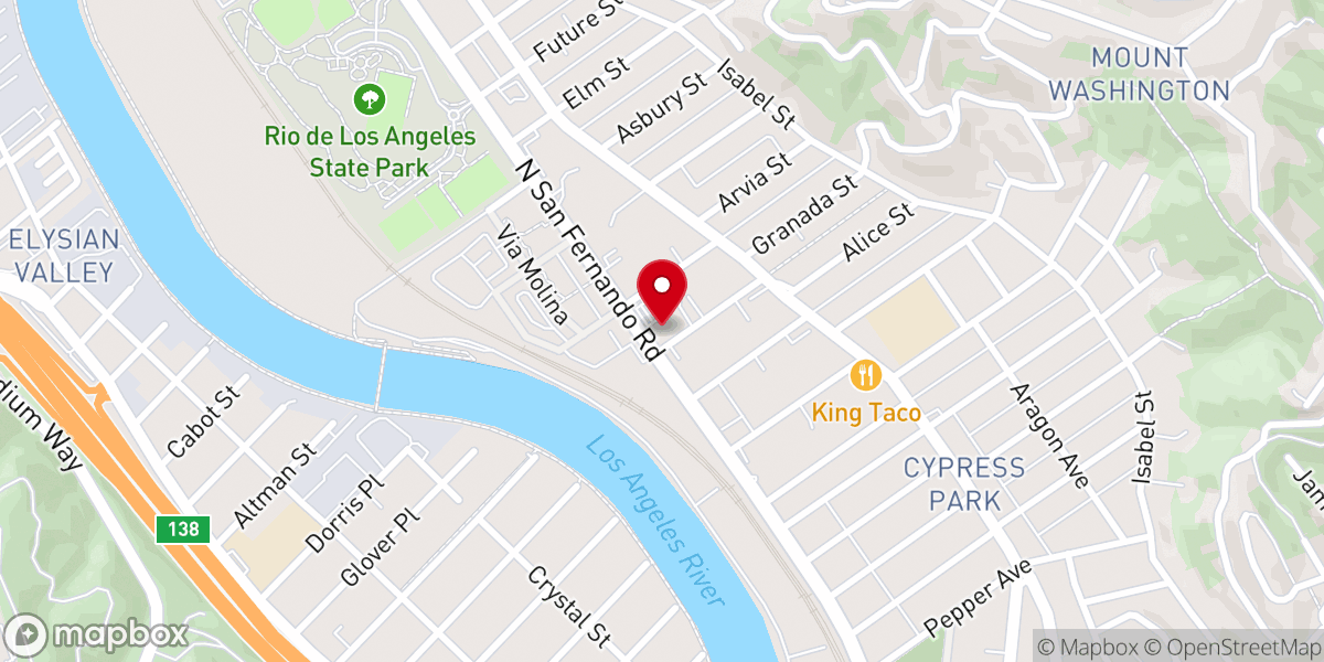Map showing location of Sung Sam Korean Catholic Church