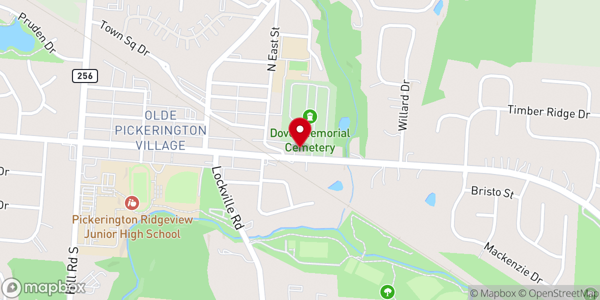 Map showing location of Maranatha Community Church