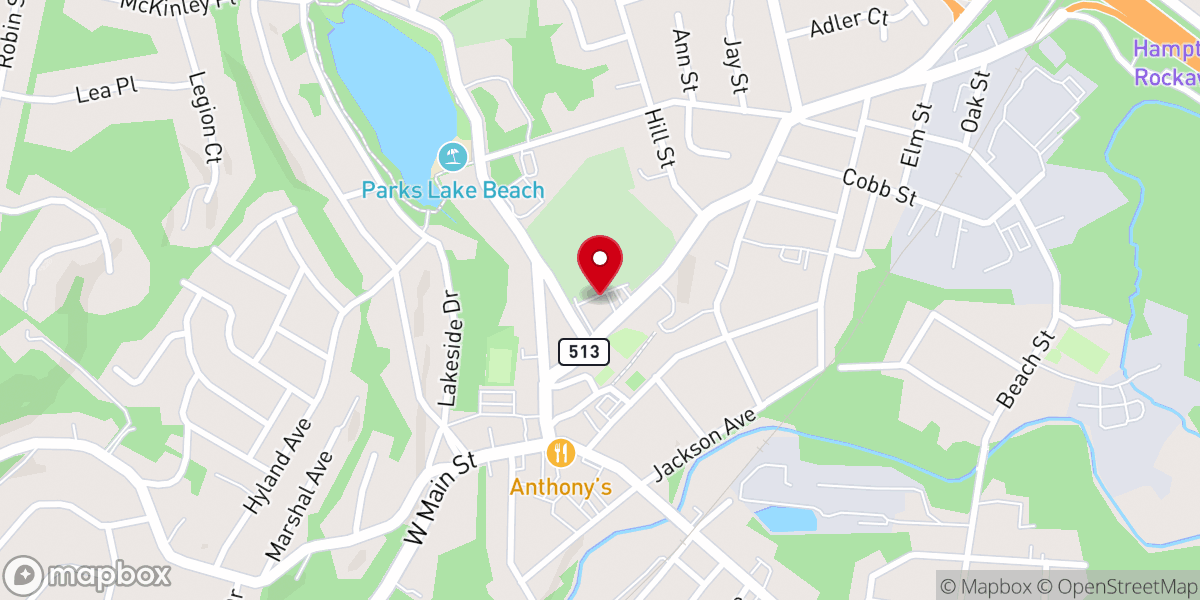 Map showing location of God's House of Refuge