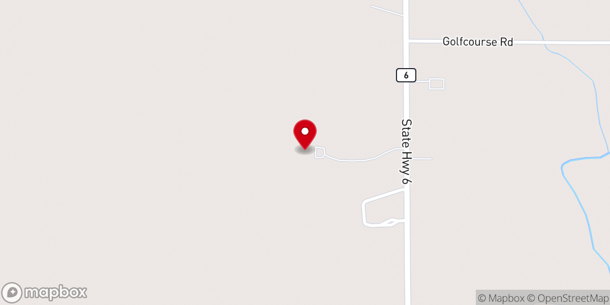 Map showing location of Bethany Lutheran Church