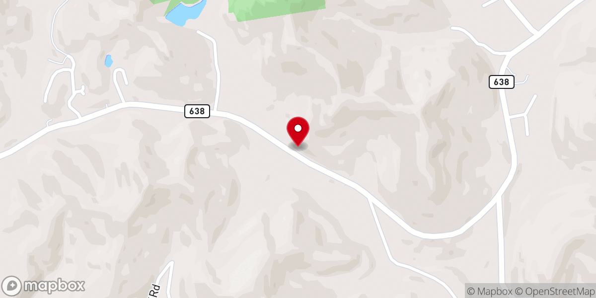 Map showing location of Clay County First Church Of God