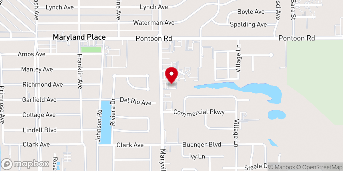 Map showing location of Irwin Chapel