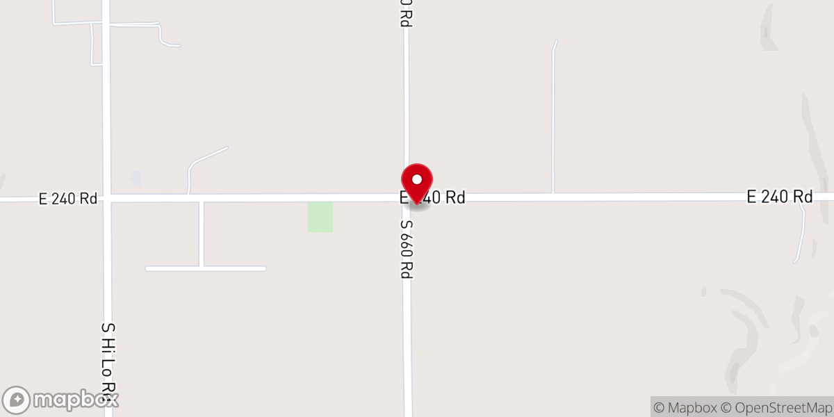 Map showing location of Mountain Grove Church