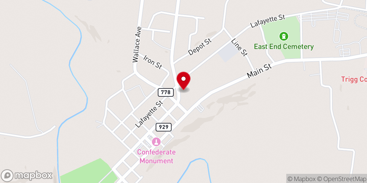 Map showing location of Shipley Charles