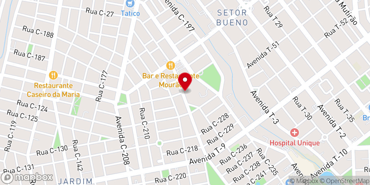 Map showing location of Paróquia São João Batista