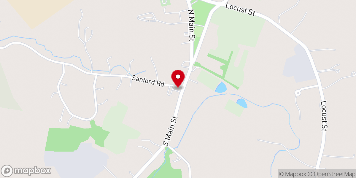 Map showing location of Berkley Congregational Church