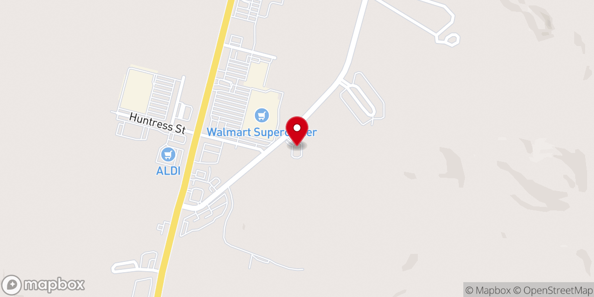 Map showing location of Victory Church of Wetumpka